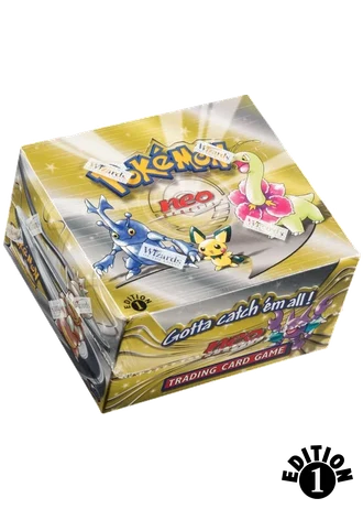 Neo Genesis Pokemon Booster Box 1st edition