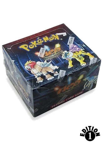 Neo Revelation Pokemon Booster Box 1st edition