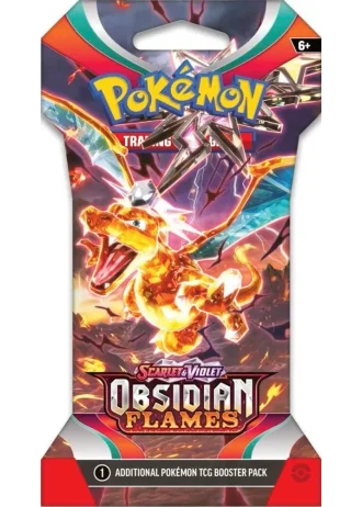 Obsidian Flames Sleeved Booster
