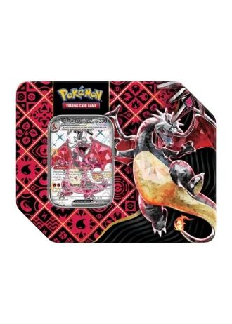 Paldean Fates - Tera Charizard ex Tin (US Version)