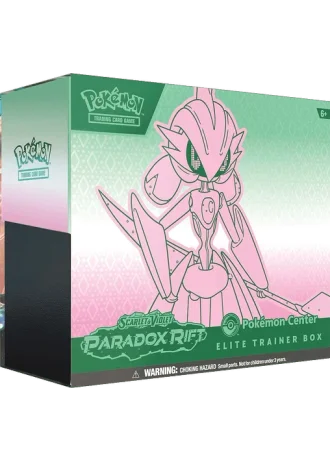 Paradox Rift Pokémon Center Elite Trainer Box Iron Valliant