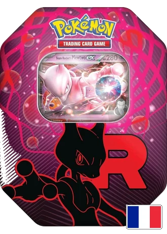 Pokébox Mewtwo-ex de la Team Rocket