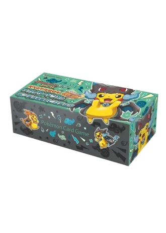 Poncho Pikachu Mega Charizard X Special Box (Japanese)