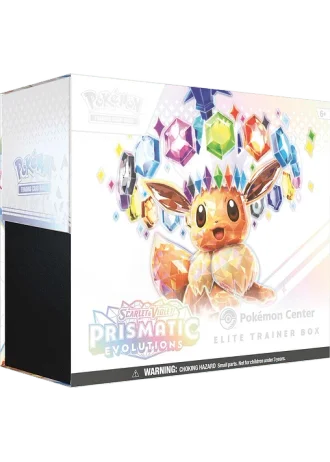 Prismatic Evolutions Pokémon Center Elite Trainer Box