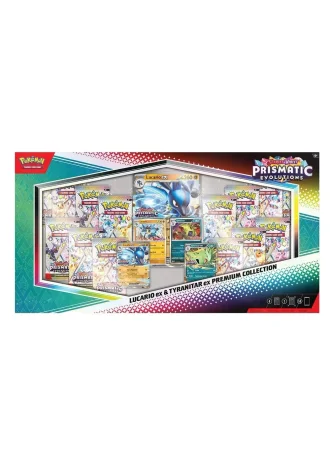 Prismatic Evolutions Premium Collection (Lucario ex & Tyranitar ex)