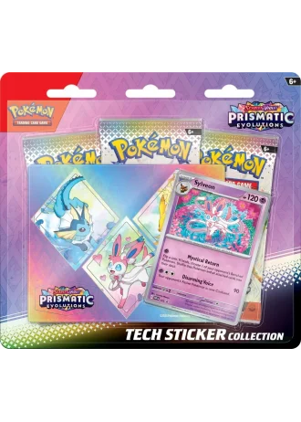 Prismatic Evolutions Tech Sticker Collection (Sylveon)