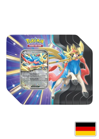 Schlagkräftige Legenden Tin-Box: Zacian-ex