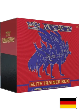 Schwert & Schild Top-Trainer-Box (Zacian)