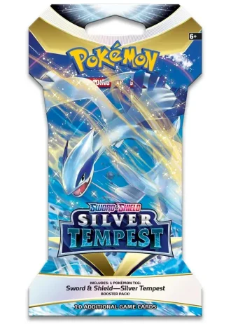 Silver Tempest Sleeved Booster