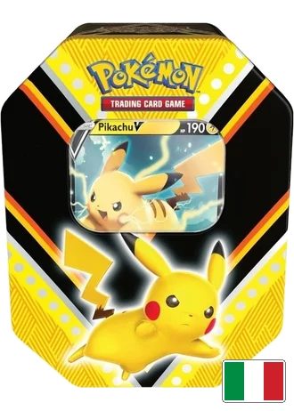 Stacking Tin Tipo Lampo (Elettro) - Pikachu, Electivire, Yamper, Manectric