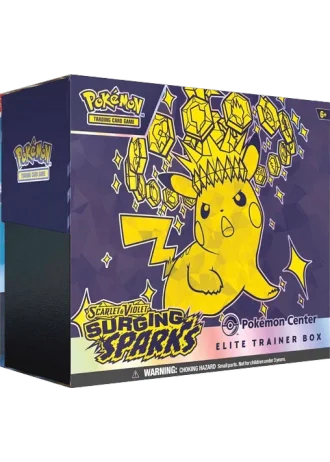 Surging Sparks Pokémon Center Elite Trainer Box