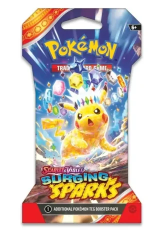 Surging Sparks Sleeved Booster