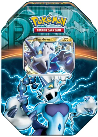 Team Plasma - Thundurus-EX Tin