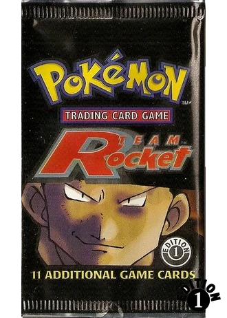 Team Rocket Booster 1st edition