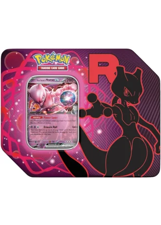 Team Rocket - Team Rocket's Mewtwo ex Tin (US Version)