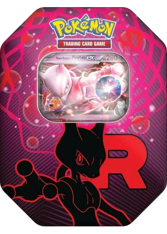 Team Rocket - Team Rocket's Mewtwo ex Tin