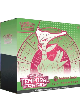 Temporal Forces Pokémon Center Elite Trainer Box Iron Leaves