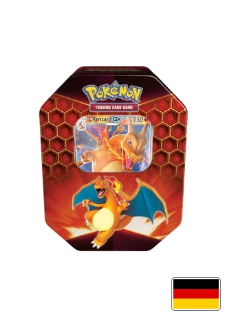 Tin-Box Verborgenes Schicksal: Glurak GX