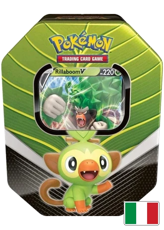 Tin da Collezione Compagni d'avventura di Galar - Rillaboom-V