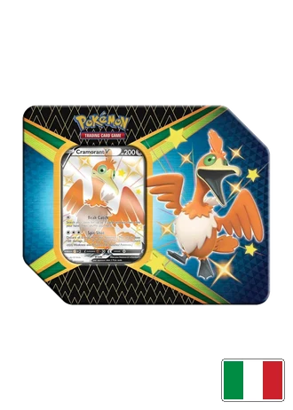 Tin da Collezione Destino Splendente: Shiny Cramorant-V
