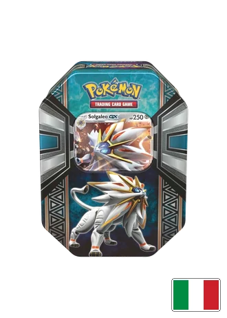 Tin da collezione Leggende di Alola - Solgaleo-GX