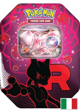 Tin da Collezione Team Rocket: Mewtwo-ex Del Team Rocket