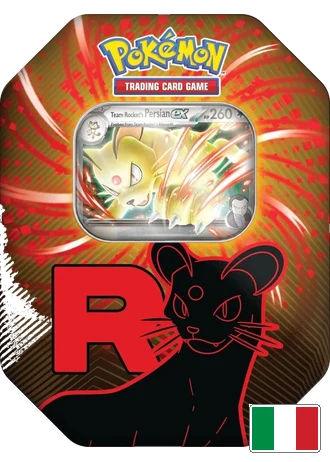 Tin da Collezione Team Rocket - Persian-ex del Team Rocket
