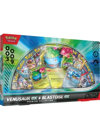 Venusaur ex & Blastoise ex Premium Collection