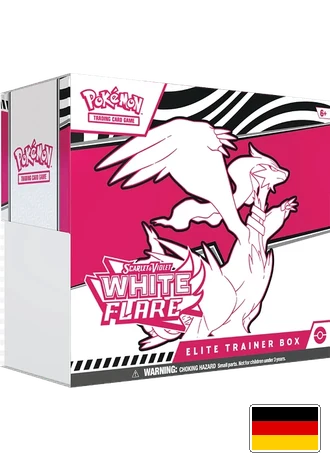 Weiße Flammen Top-Trainer-Box