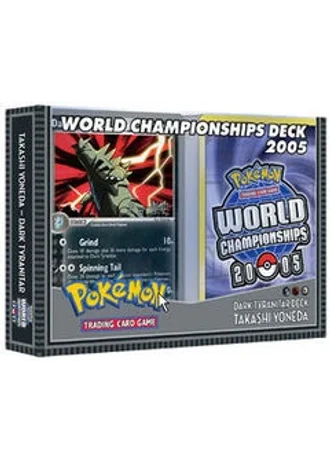World Championships 2005 Dark Tyranitar Deck Deck (Takashi Yoneda)