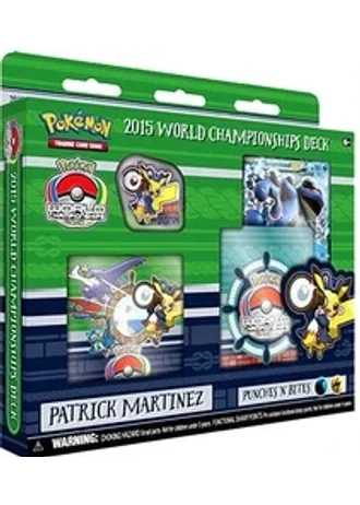 World Championships 2015 Punches 'N' Bites Deck (Patrick Martinez)