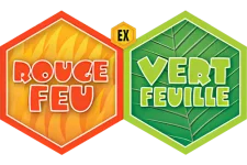 EX Rouge Feu & Vert Feuille logo